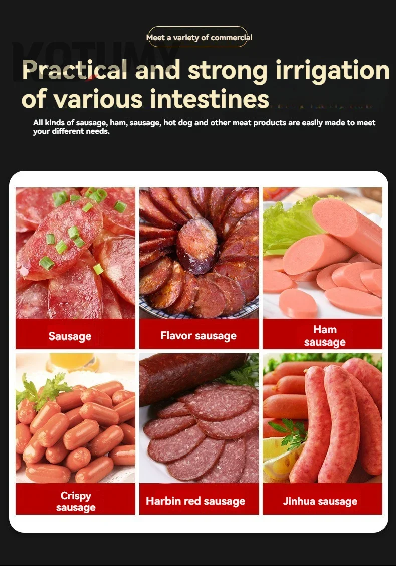 Hotdog Making Machine Automatische industriële worstvuller