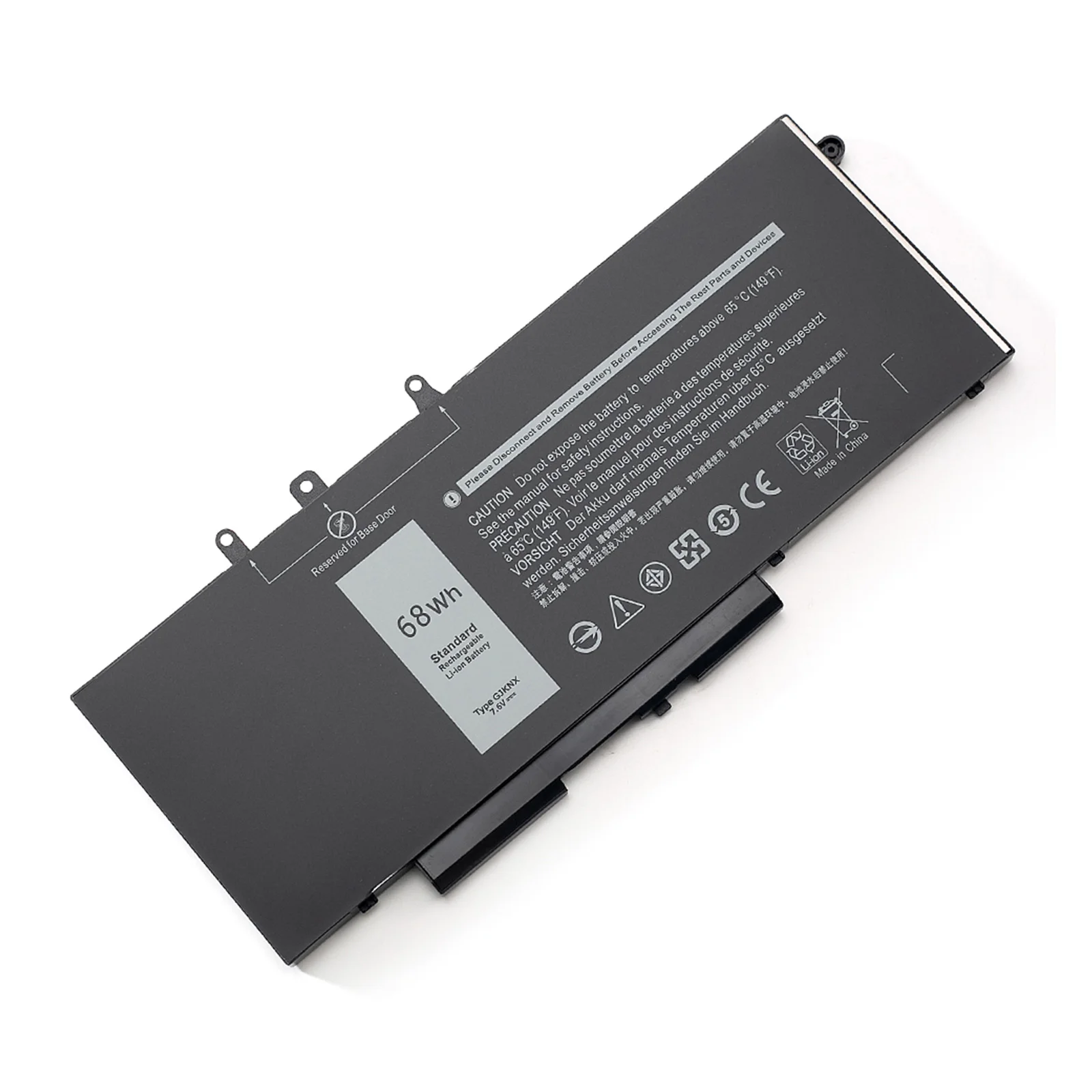 Imagem -06 - Bateria do Portátil Bvbh Gjknx Dell Latitude E5480 5580 5490 5590 Dell Precision M3520 M3530 Gd1jp 7.6v 68wh