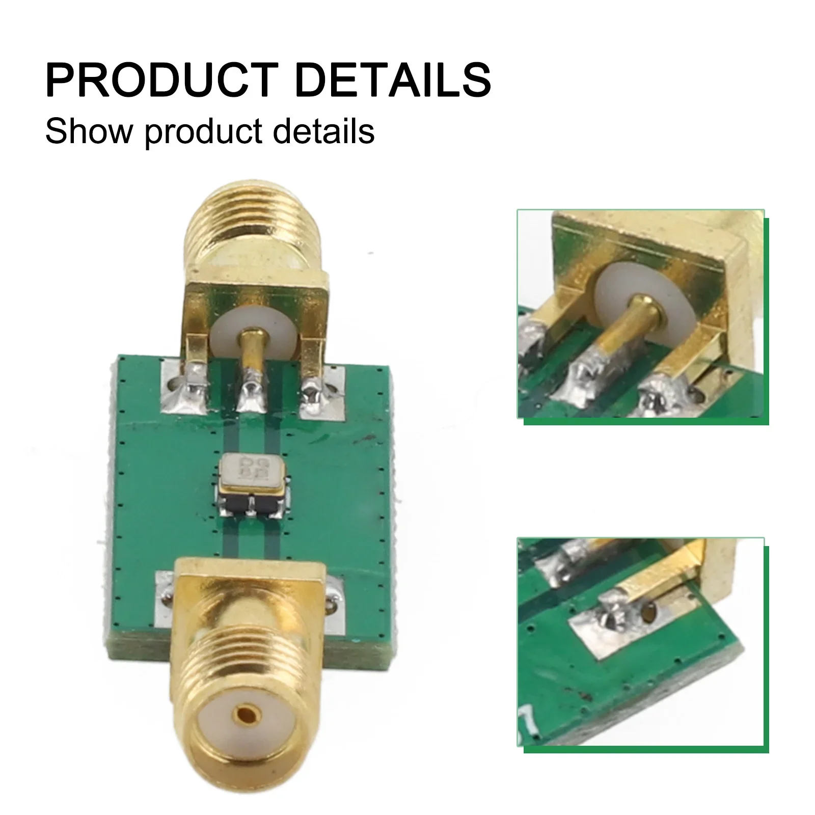 

Pass Filter Module BPF Bandpass Passive Filter 1207MHz/1268MHz/1561MHz New 20MHz Working BAN Dwidth For -40℃-70℃ Temperature