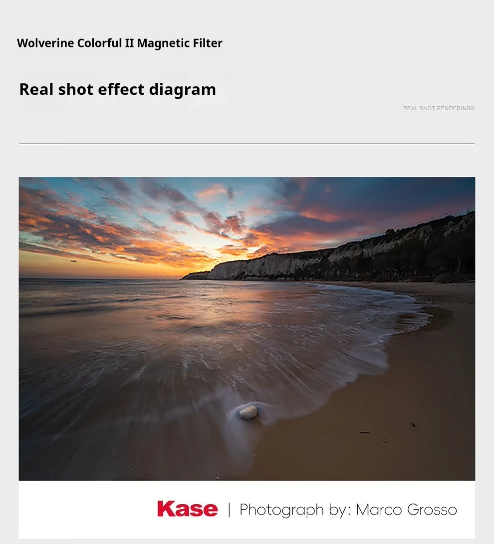 Kase Wolverine II Magnetischer CPL Polarisationsfilter: Hochdurchlässiger, Reflexionsarmer Filter für Landschaftsfotografie – Detail 21