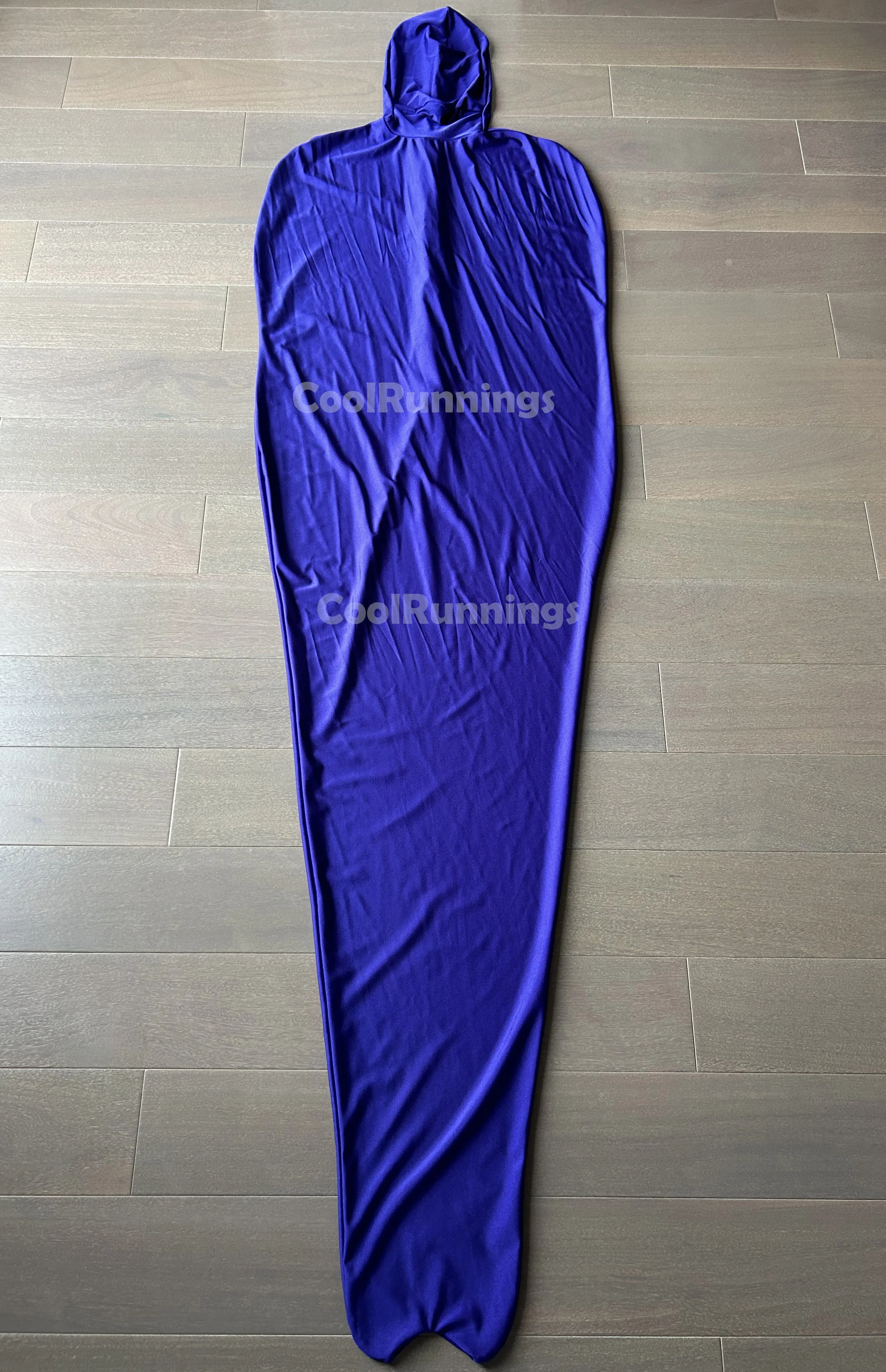 الكبار فستان بتصميم حالم للجنسين Zentai دعوى كامل ارتداءها الجوارب مزدوجة سستة زي حقيبة المومياء دنة الجسم كيس النوم المرحلة الدعائم