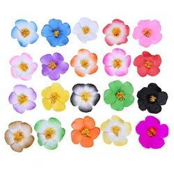 10PCS Hawaii party Hibiscus flowers Summer party DIY decorations Artificial flowers Hula girls favor hair decoration flower