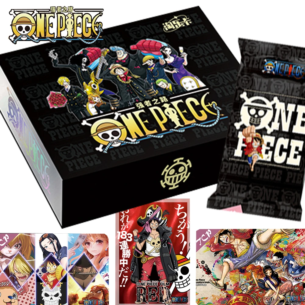 One Piece Cards Classic Youth Anime The Road of The Strong Limited Edition First Release Character 3D Film Card Children Gifts