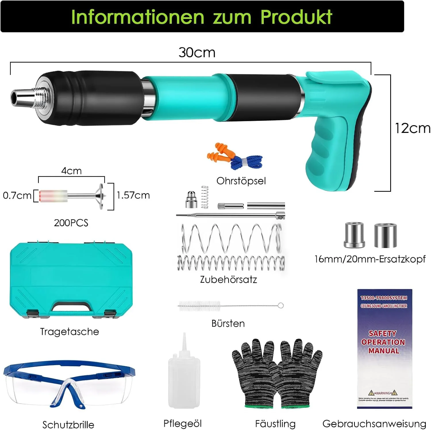 دليل الصلب مسدس مسامير تنوعا للجدران الخرسانية تركيب السقف النجارة سريع دقيق التثبيت جدار أداة التثبيت