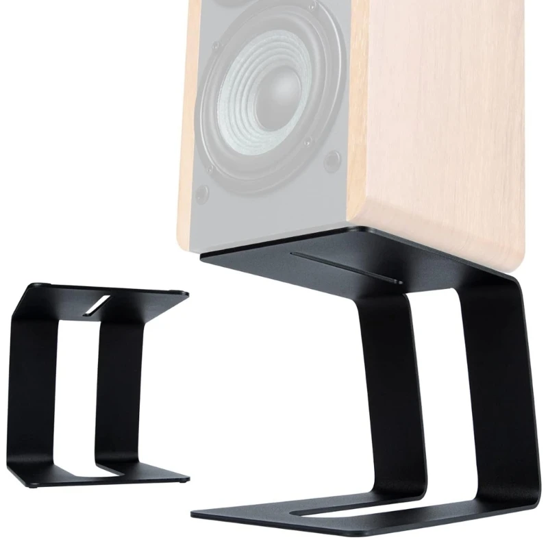 

Space Saving Speaker Stand Space Saving Professional Desktop AudioBracket Monitoring Bookshelf Speakers Stand