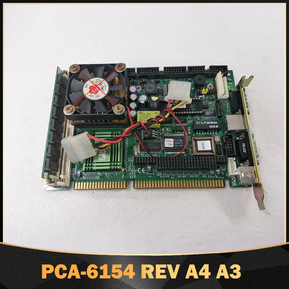 For Original Advantech Industrial Control Motherboard PCA-6154 REV A4 A3