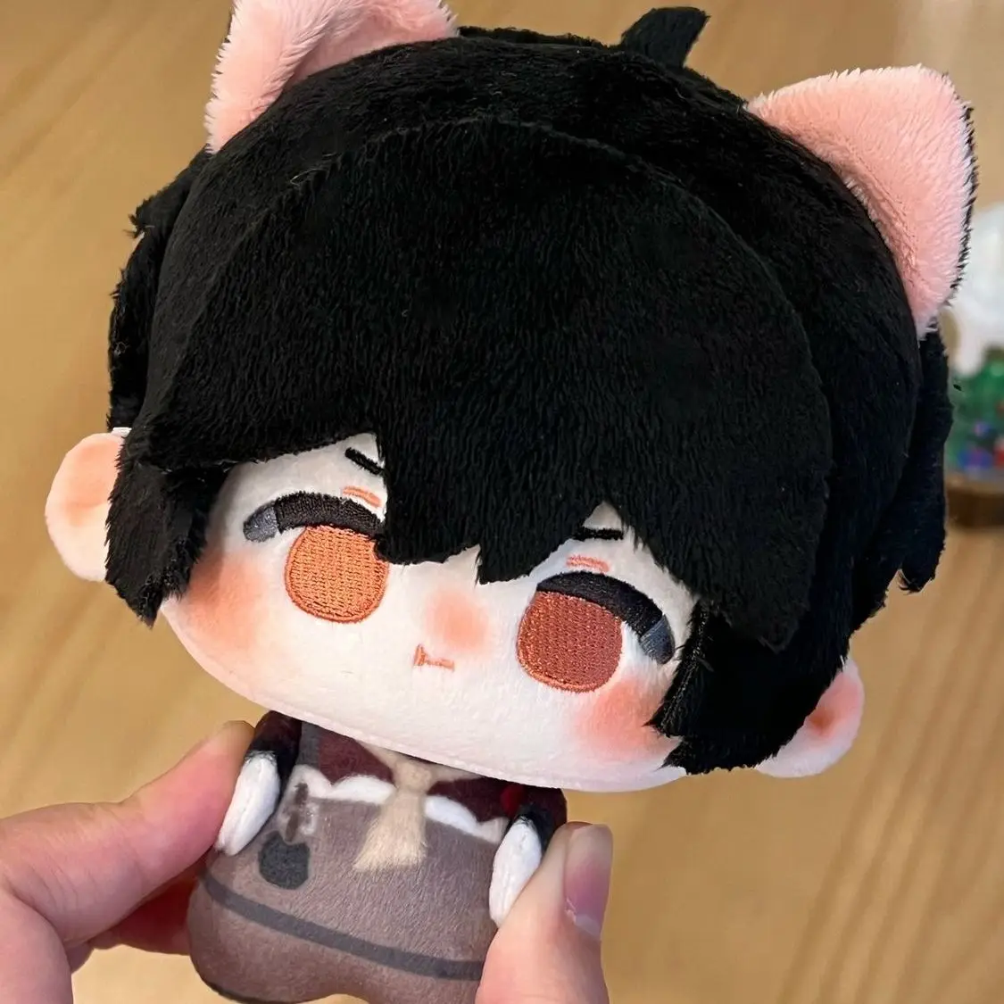 

Плюшевая кукла-игрушка Нуну 10 см с принтом в Q-версии персонажей Ayn, Alwyn, Alkaid, Clarence из игры Game For All Time, подарок на день рождения