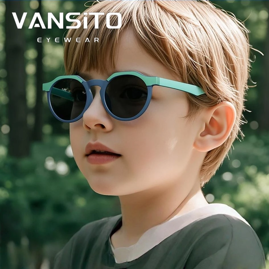 

VANSITO 2025 новые модные уличные солнцезащитные детские солнцезащитные очки TPEE, поляризационные детские солнцезащитные очки с градиентом