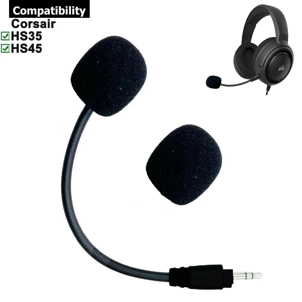 Запасные части для Игровых Наушников Corsair HS35 HS45, 3,5 мм
