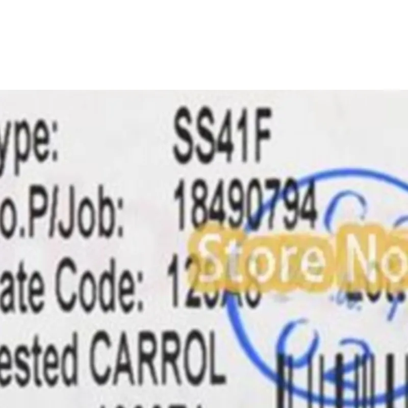10 pçs/lote SS41F elemento Hall bipolar sensor Hall Mark: 41F DIP TO-92 motor de veículo elétrico novo
