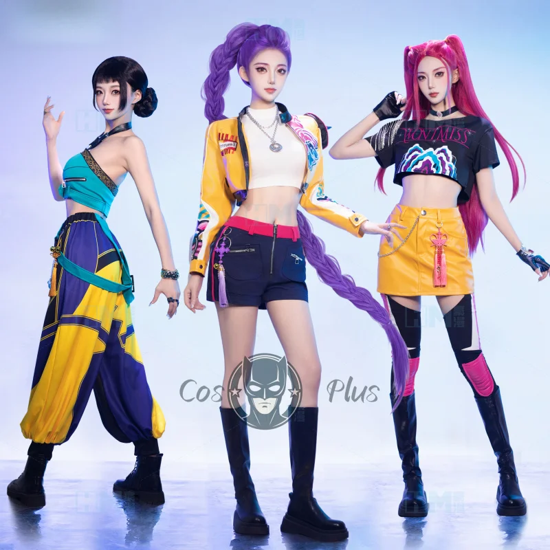

Костюм для косплея Zoey Mira Rumi, фильм KPop, охотники на демонов, ролевая игра, вечерние карнавальные наряды для взрослых, униформа на Хэллоуин Comic Con
