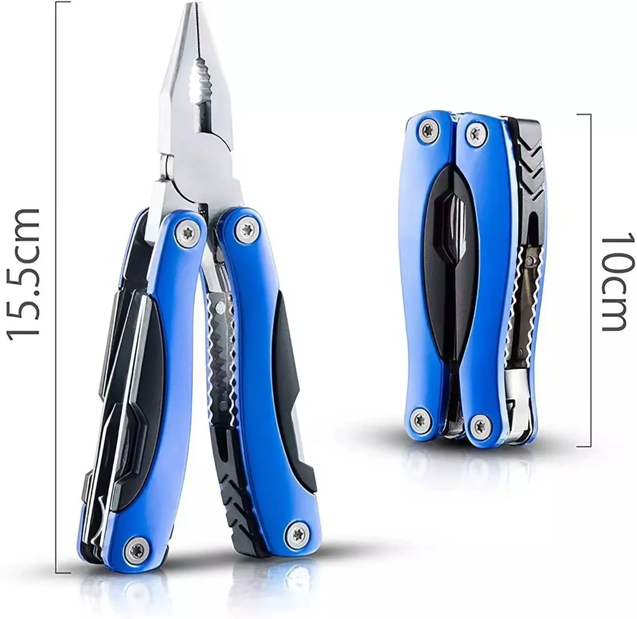 Stainless Steel Multi-function Pliers Folding Medium-sized Outdoor Combination Tool EDC Multi-purpose Pliers Hunting Accessories