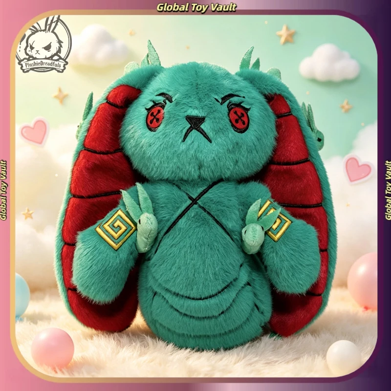 Plushie Dreadfuls Medusa Bunny Cute Plush Green Stuffed Animal Snake Design Gothic Popular Doll Home Decor Collectible Toy Gift