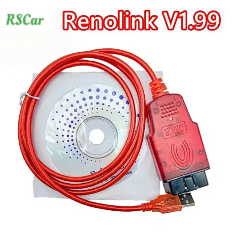 

2025UpgradedVersion Renolink V1.99OBD2Cable for ECU Tuning/air-ba9 Reset/ECM UCH ECU Tuning/air-ba9 Reset/ECM UCHProgrammer Tool