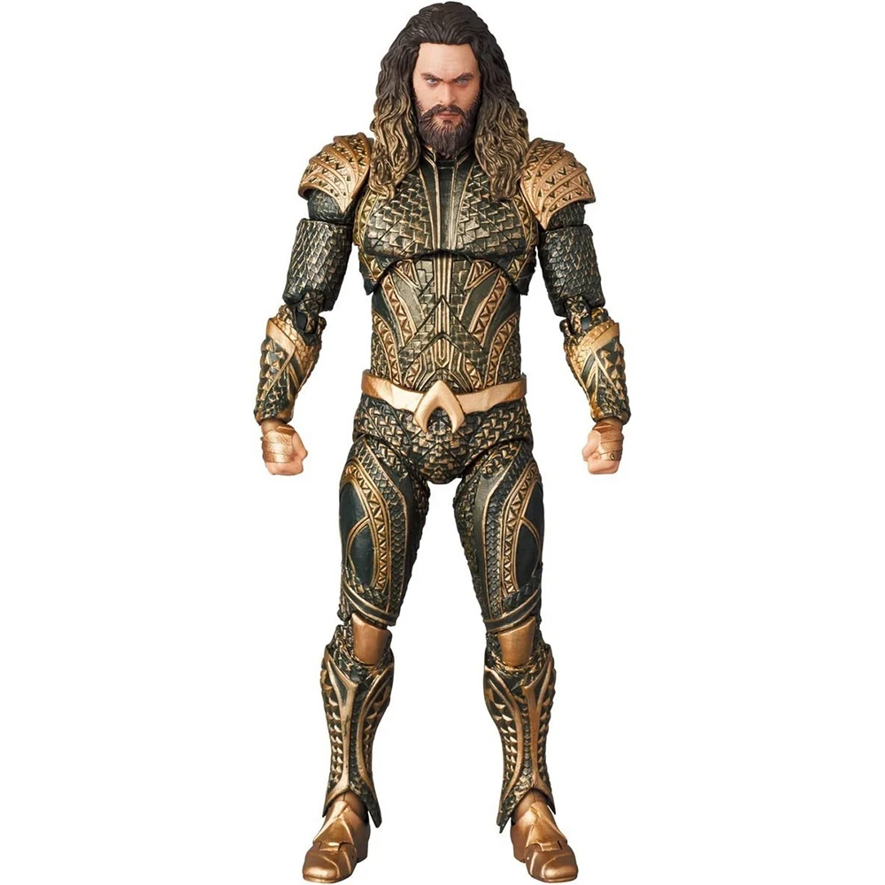 [In Stock] Medicom Toy Mafex Series Dc Comics No.209 Aquaman Zack Snyders Justice League 160Mm Action Figure