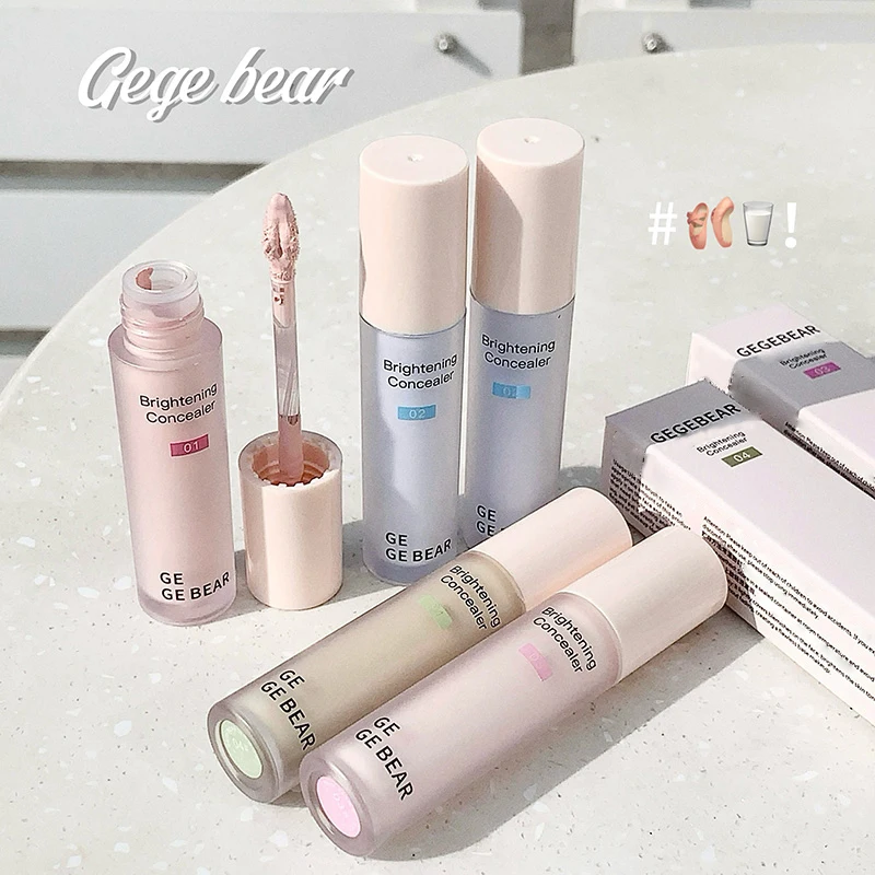 Gege Bear Brightening Concealer Moisturizing Brightens Dullness Covers Dark Circles and Tear Grooves