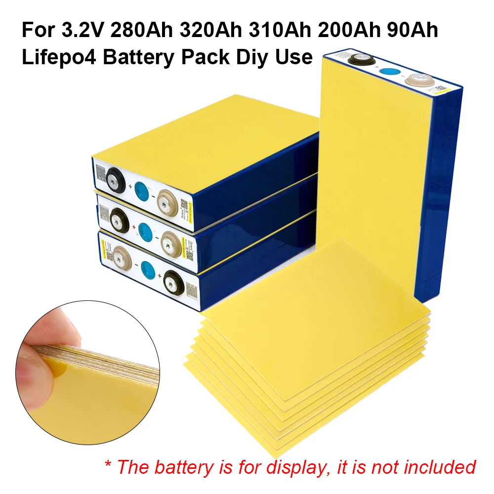 1/3Pc 0.5*172*203MM Yellow Upgraded 3240 Epoxy Plate Insulating Resin Board for 3.2V 280Ah 320Ah 310Ah 90Ah Lifepo4 Battery Pack