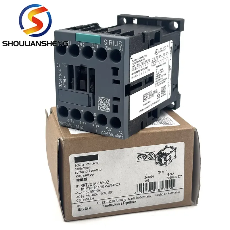 New Original Stock 3RT2016-1AF02 PLC Module Controller for PLC PAC Dedicated Controllers Industrial Control PLC Programming 1