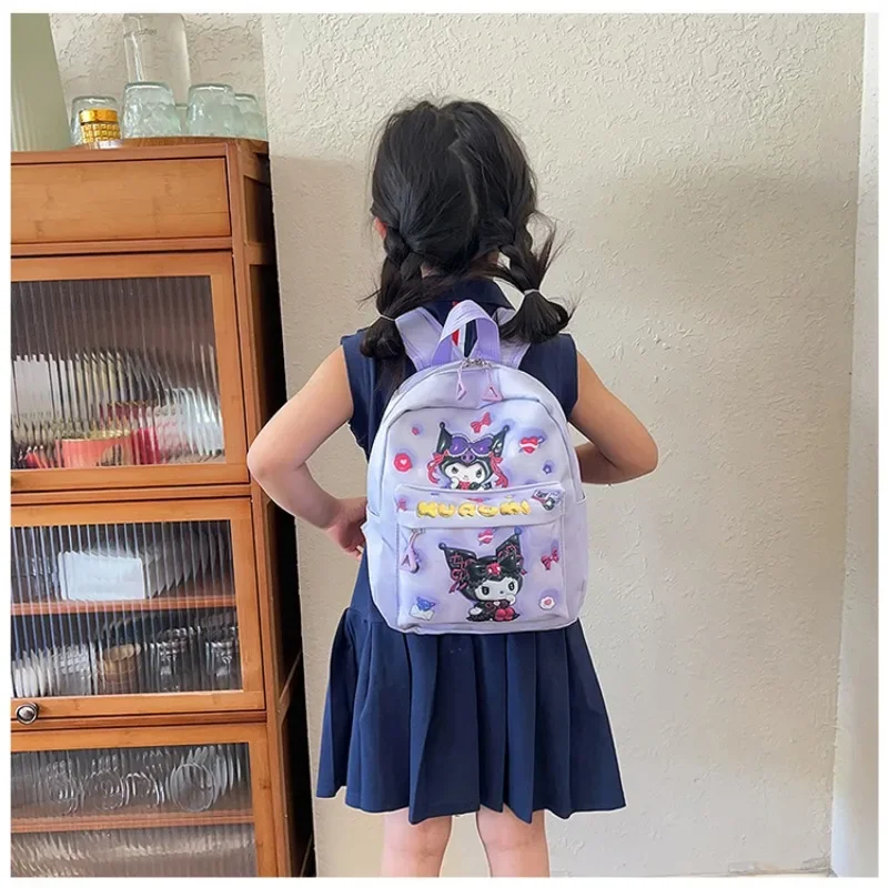 Sanrio Full range children Cartoon Backpack Cute Anime Schoolbag Cinnamoroll Pochacco knapsack fashion Girl Heart Gift child