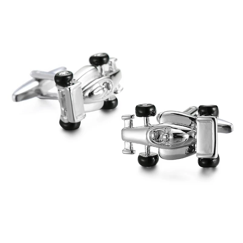 Men\'s French shirt cufflinks copper material for bicycles motorcycles racing boats airplanes Fashion brand French cuffs buttons