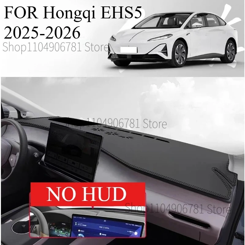 FOR Hongqi EHS5 2025-2026 Car Dash Mat Dashmat Dashboard Mat Cover Sun Shade Dash Board Cover Carpet  Accessories