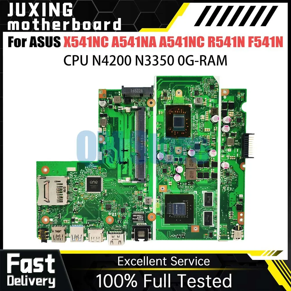 

Notebook Mainboard For ASUS X541N X541NC A541NA A541NC R541N F541N Laptop Motherboard N4200 GT810M 100% Test OK