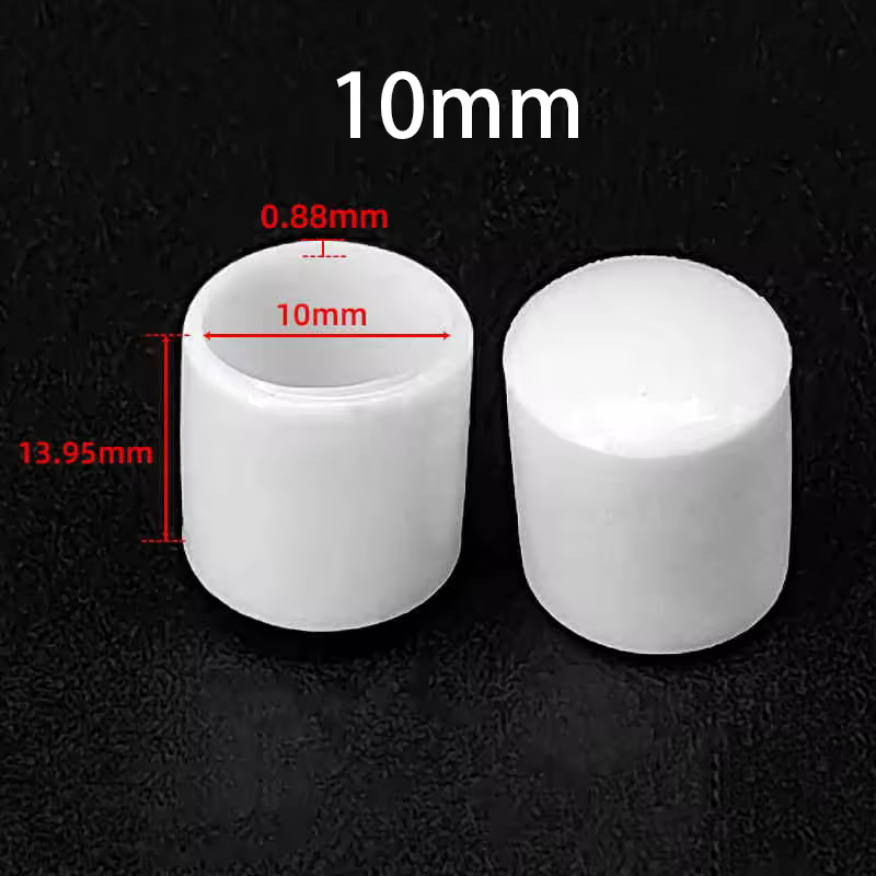 4-30Pcs PVC White Furniture Table Foot Tip Chairs Legs Pad Protector Cover Round/Square Pipe Plug Lid Tube Hole Protection Cap - Image 9