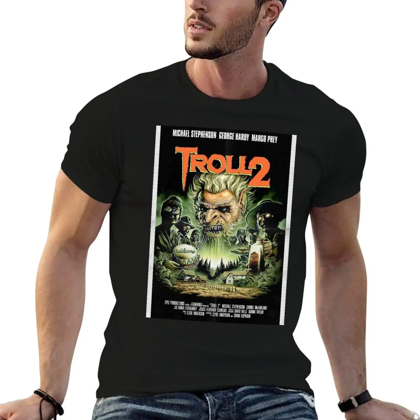 

Troll 2 Movie Poster T-Shirt man t shirt heavy cotton cotton t shirts high quality anime t shirts for man T-shirt