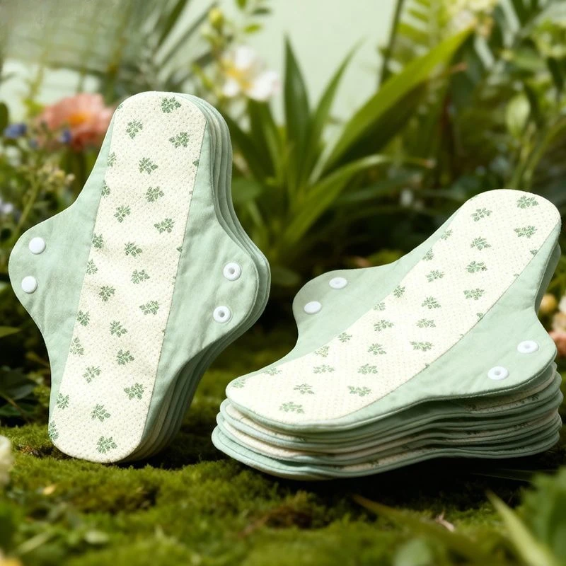 

Reusable Washable Cotton Panty Liners Natural Herbal Comfort Feminine Care Anti Leakage Breathable Odor Control Daily Protection