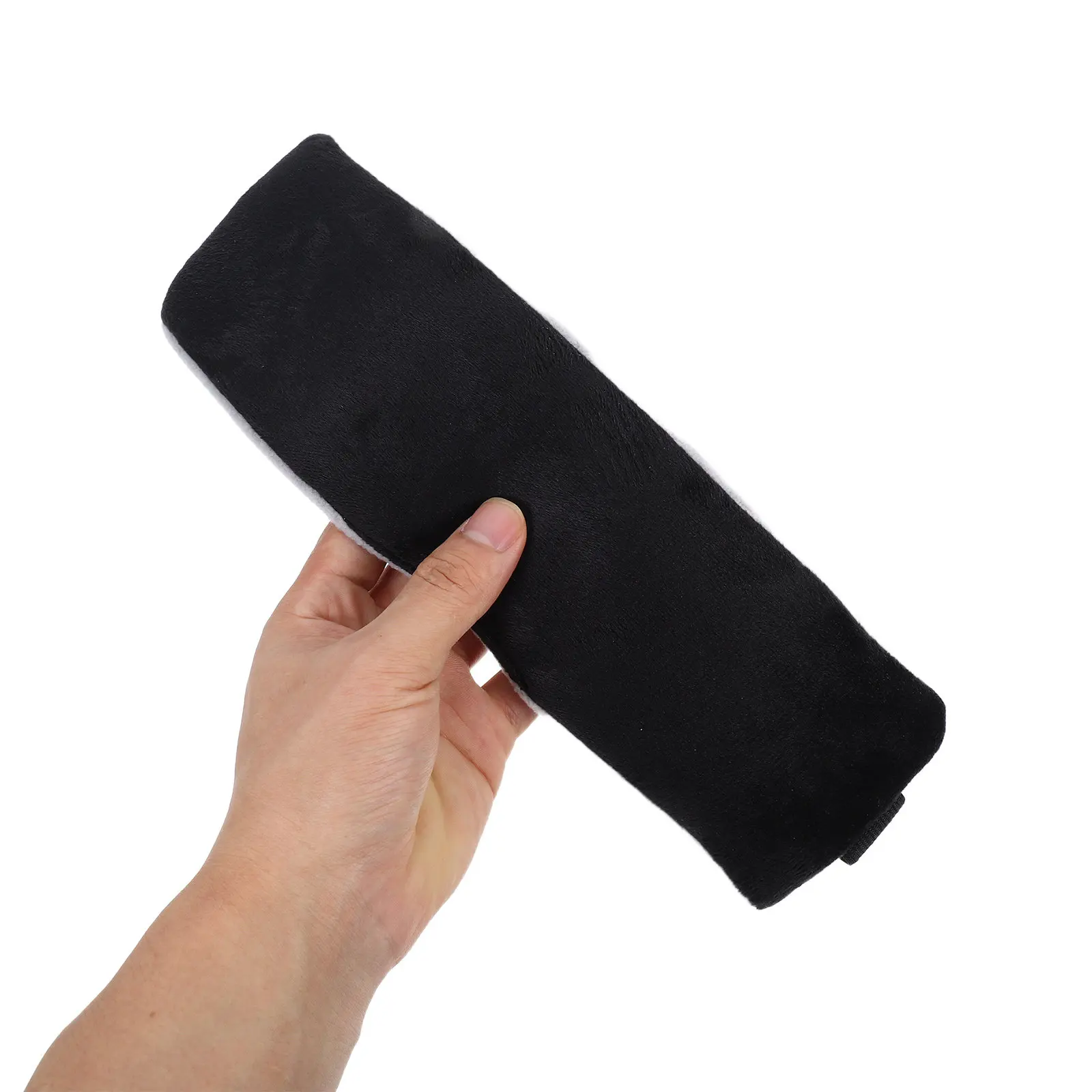 2Pcs Soft Adjustable Plane Headrest Band Wide Comfortable Sleeping Head Holder for Car Wide Headband