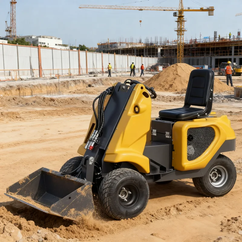 جرافة انزلاقية صغيرة ضمان لمدة سنة واحدة (بما في ذلك المحرك الأساسي وعلبة التروس) حفارة CE EPA EURO 5 شهادة #1