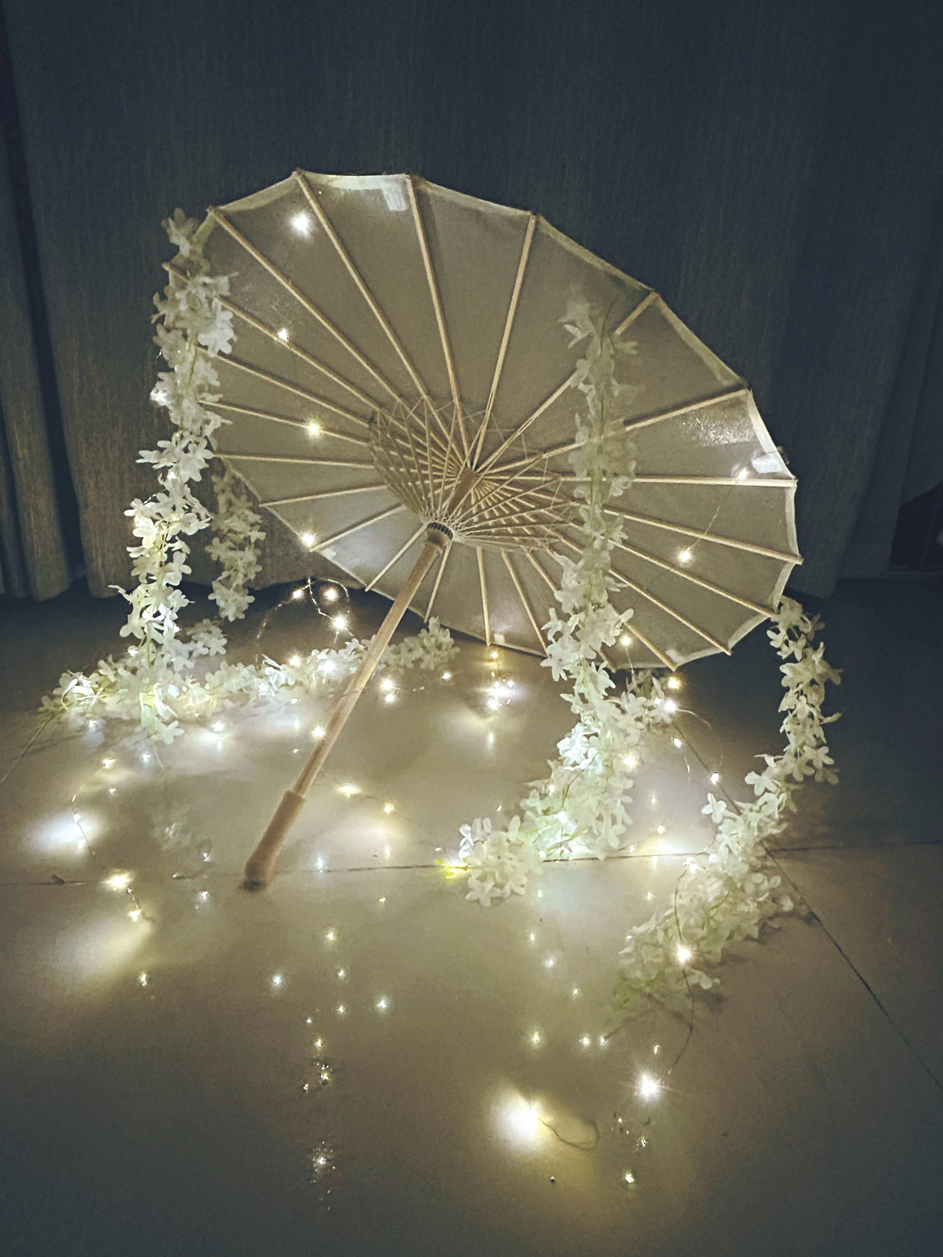 Wedding LED Red Lace Decor Kids Umbrella Parasol Princess Chinese Umbrella Drama Cosplay Paraguas Ombrello Inverso El Principito