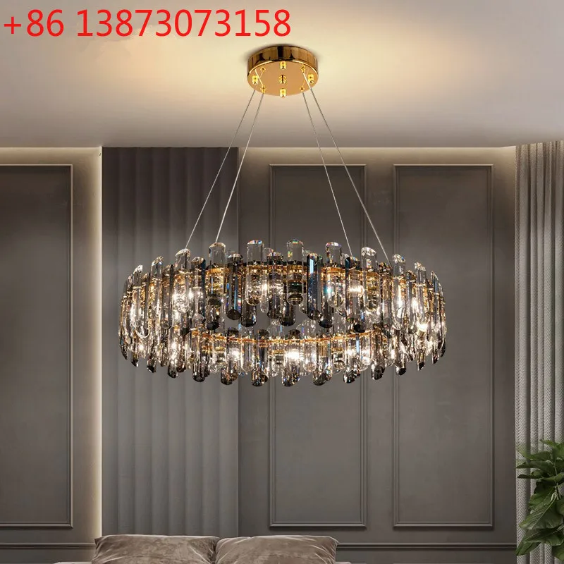 

Постмодернистский свет, роскошная хрустальная люстра, лампа для гостиной, современная простота, индивидуальная креативная атмосфера, элитная столовая