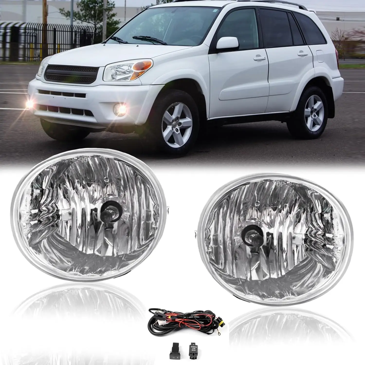 

Галогенные противотуманные фары для Toyota Rav4 2004-2005, Avalon 2005-2007, 4Runner 2006-2009 и Lexus ES330 2005-2006 годов выпуска