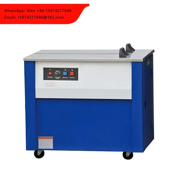 Carton Box PP Strip Automatic Box Strapping Machine Box Packing Machine Carton Strapper