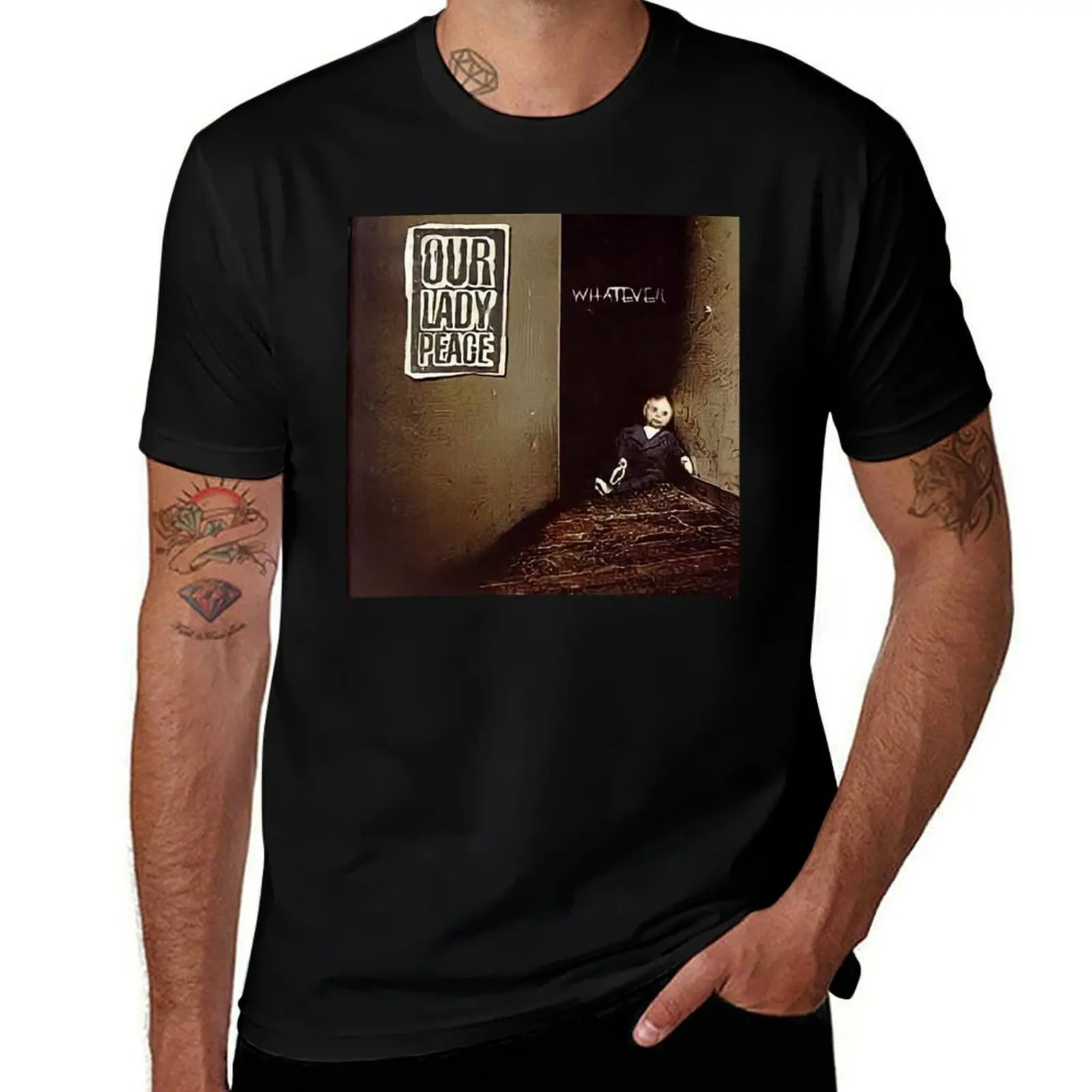 Request OLP T-Shirt Work Basic Short Sleeve Top T-Shirt