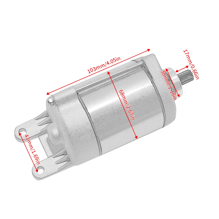 Motorcycle Starter Motor For Kymco Maxxer 250 2004 2005 2006 2007 2008 2009 300 2005-2009 Mongoose KXR250 MXU300  31210-LBA7-900