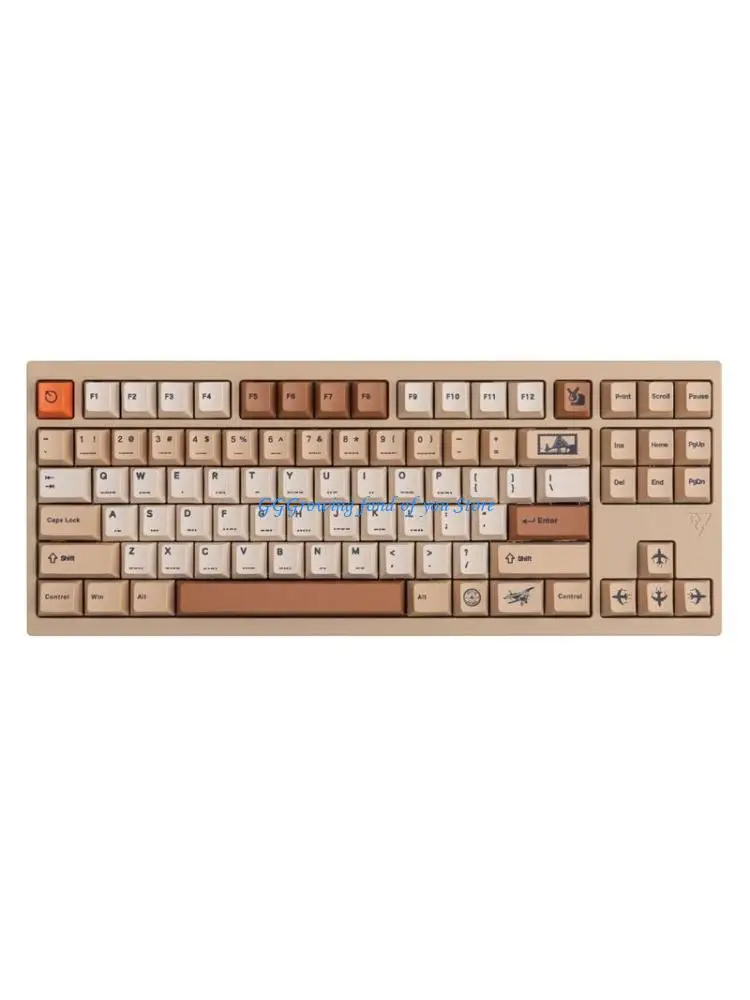 

H9EB Replacement Cap Set 143 Pieces PBT Heat Sublimation for Mechanical Keyboard