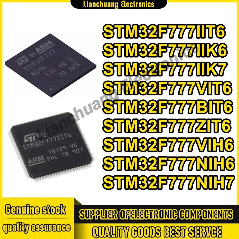 

STM32F777VIT6 STM32F777BIT6 STM32F777ZIT6 STM32F777IIT6 STM32F777IIK6 STM32F777IIK7 STM32F777VIH6 STM32F777NIH6 STM32F777NIH7