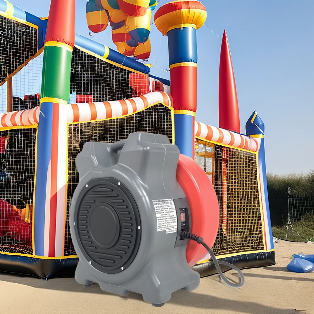 Precio de Fábrica, Soplador Inflable Eléctrico de Alta Potencia de 2hp para Carpas y Casas de Brinco, Bajo Ruido, OEM, Reno, Interior/Exterior