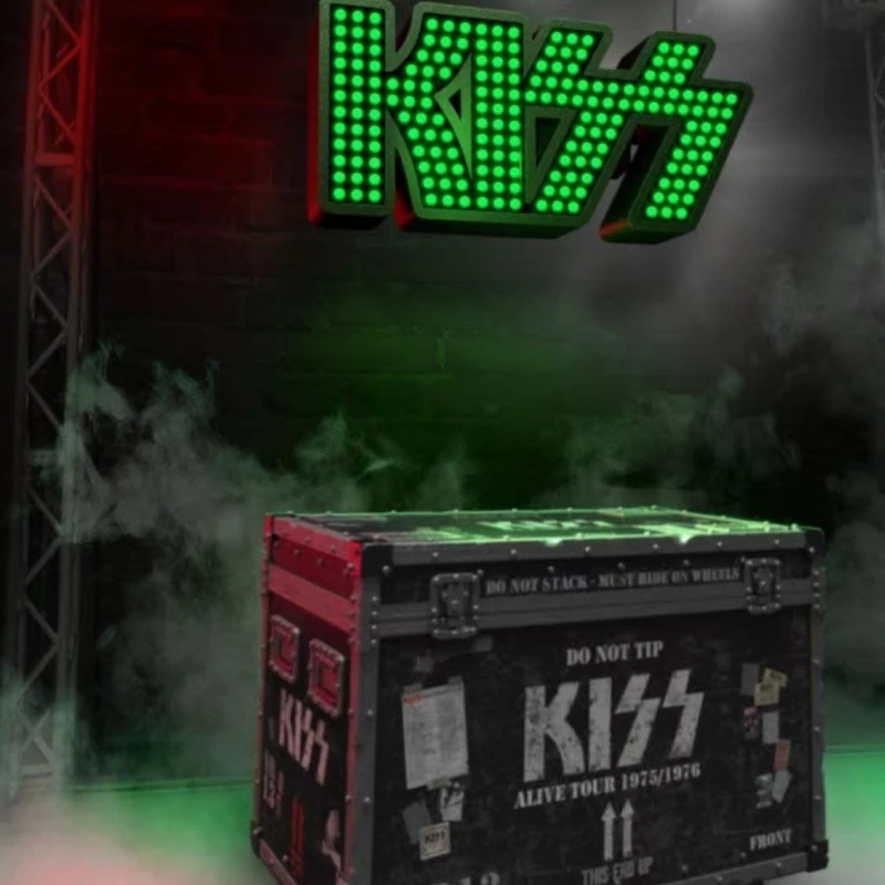 Rock Legend Themed Retro Stage Prop Collectible Set Vintage Performance Atmosphere Desktop Resin Decoration
