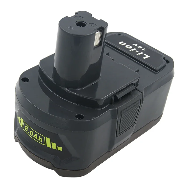 بطارية ليثيوم أيون بديلة P108 8.0Ah 18 فولت لبطارية Ryobi ONE + P104 P105 P107 P106 RB18L60 RB18L50 RB18L40 أداة طاقة مدمجة