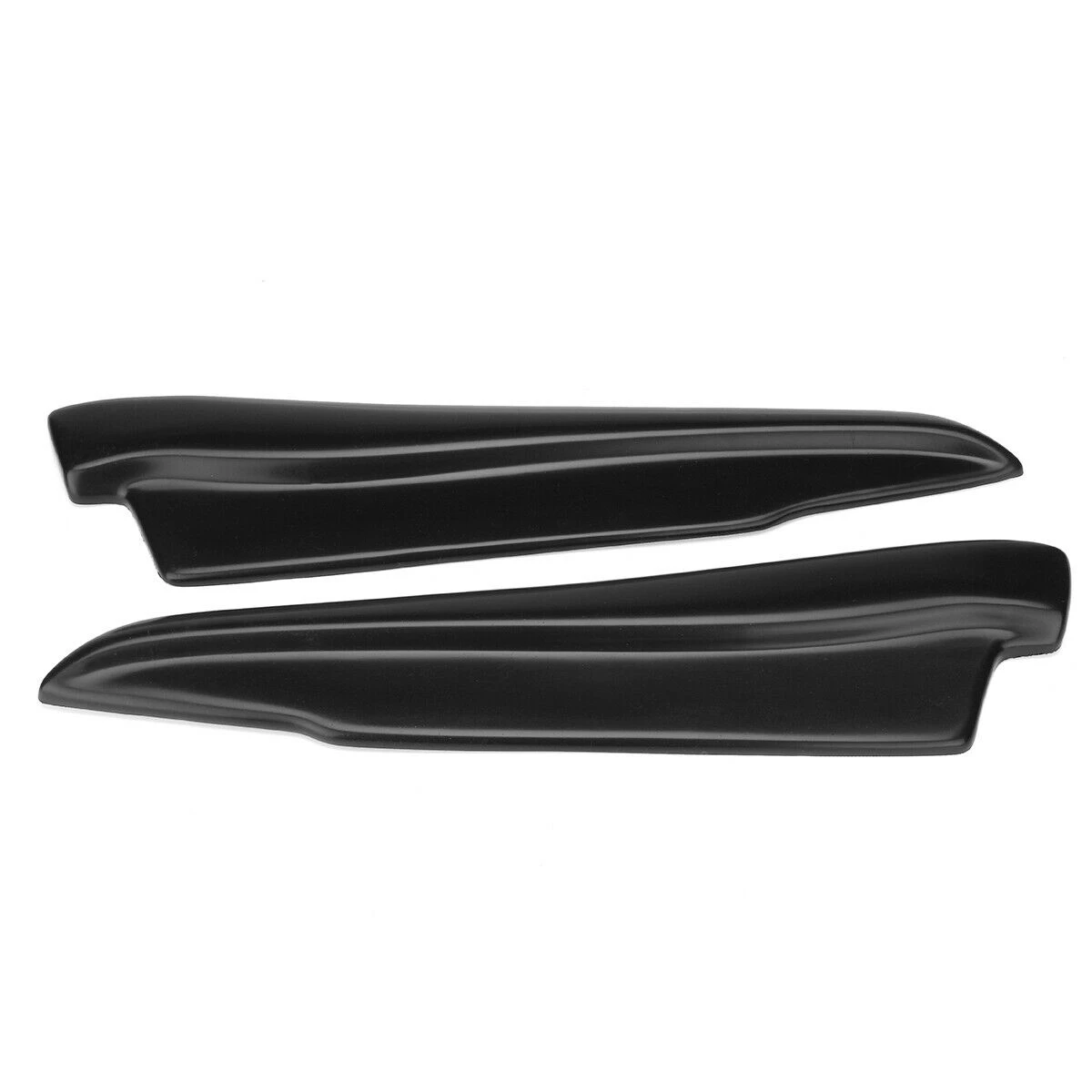 Super Sale 1 Pair Matte Black Rear Bumper Aprons Valance Lip for -BMW E90 E91 E92 E93 M3