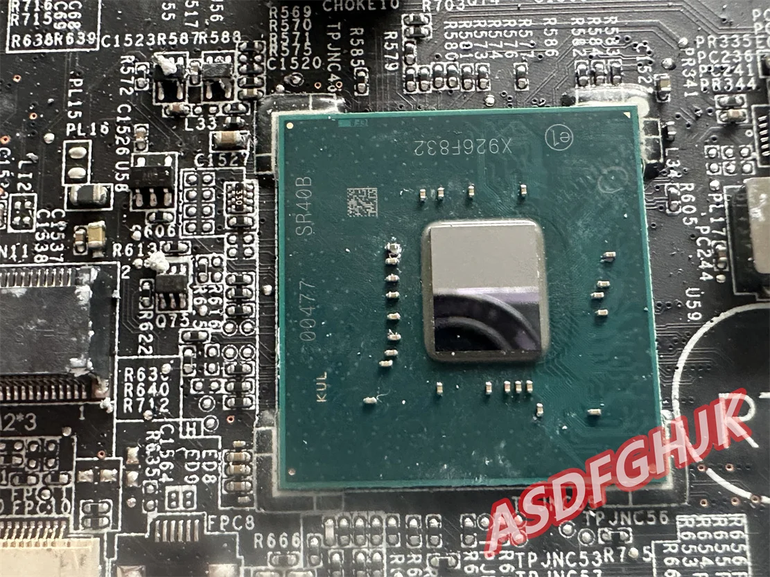 Original MS-16U11 Motherboard For MS-16U1 GE65 GE75 GL65 GL75 GP65 GP75 MOTHERBOARD WITH I7-9750H AND RTX2060M  test ok