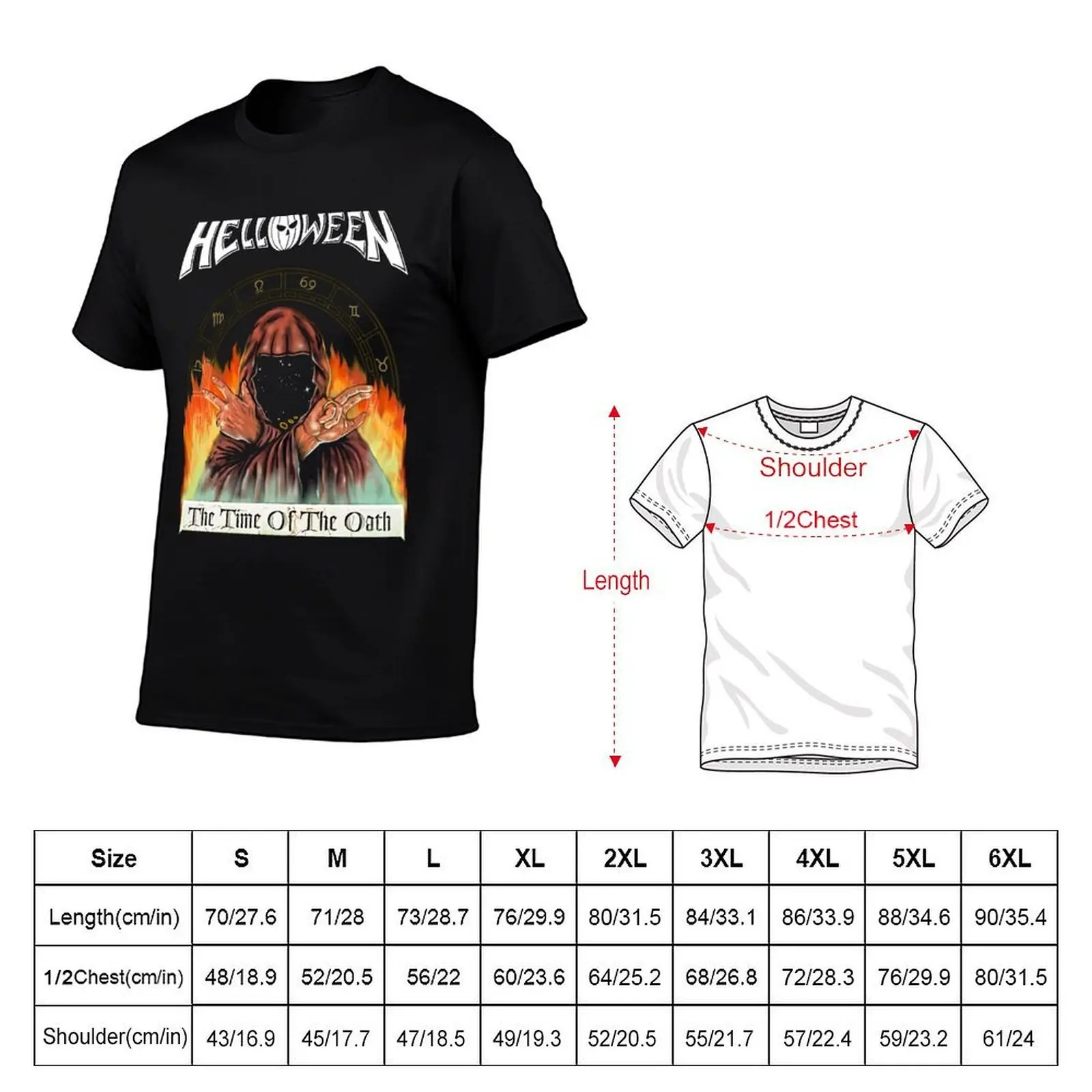 The Time of the Oath - Helloween T-Shirt man t shirt designer t shirts designer T-Shirt