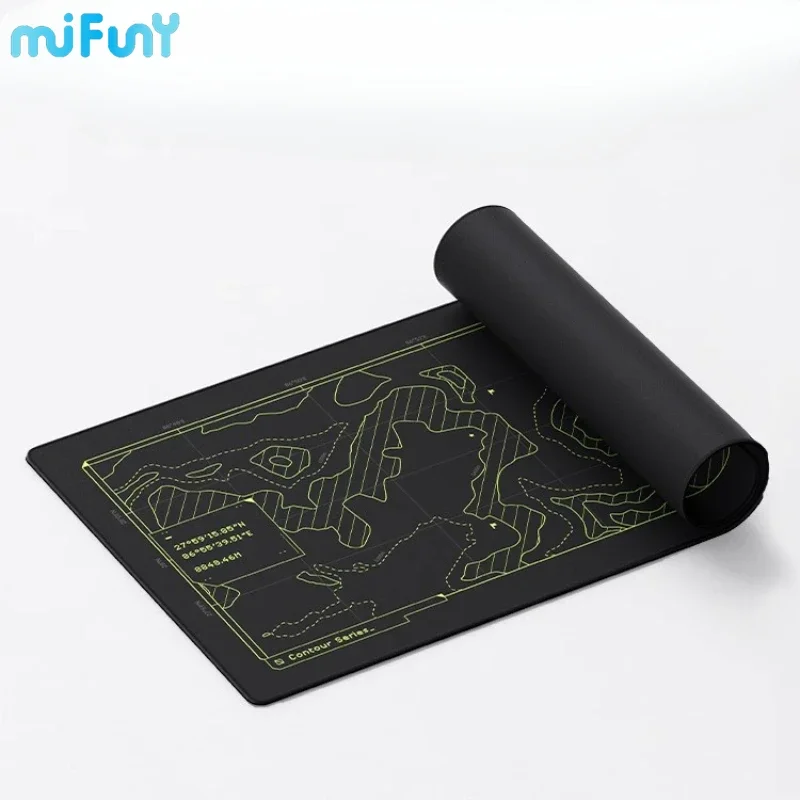 

MiFuny Table Mats for Premium High Line Series Landscape Painting Large Keyboard Pad Applicable to all Mechanical Keyboards