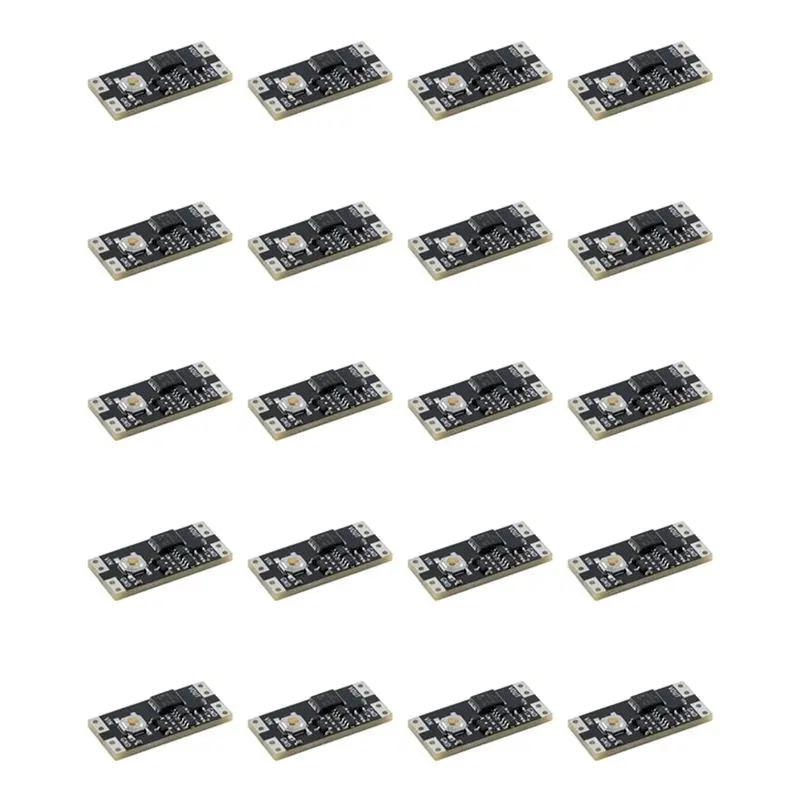 20Pcs Single Bond Button Bistable Switch Module 4.5-26V 1.3UA Load 10A Low Power Wide Voltage Mini One Key Switch Module-BTFL