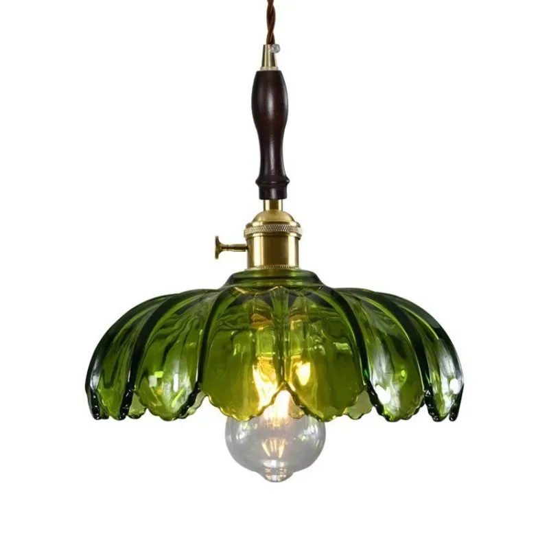 Modern Design LED Wall Lamp Green Aluminum Living Room Bedroom Nostalgic B&B Restaurant Bar Aisle Japanese Style Decorative 220V