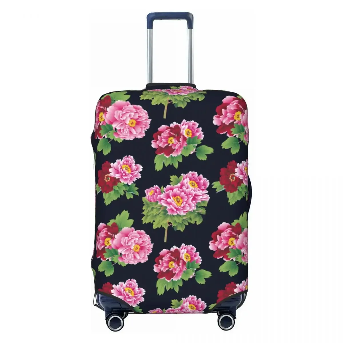 Vintage Big Flower Suitcase Cover Holiday Hawaii Useful Luggage Supplies Business Protection