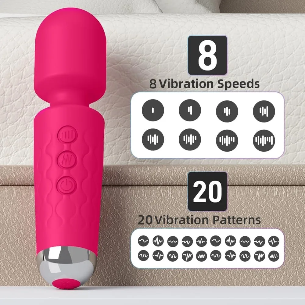 Powerful Clitoris Stimulation Adult Personal Silicone Sex Toy Magic Av Wand Massager Dildo Masturbator Vibrator For Women Female view 2
